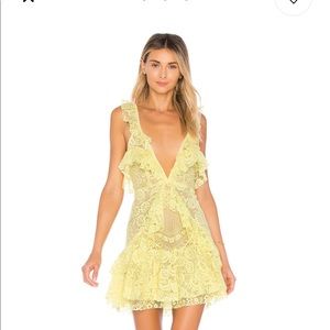 Trade For Love and Lemons Tati Ruffle Dress